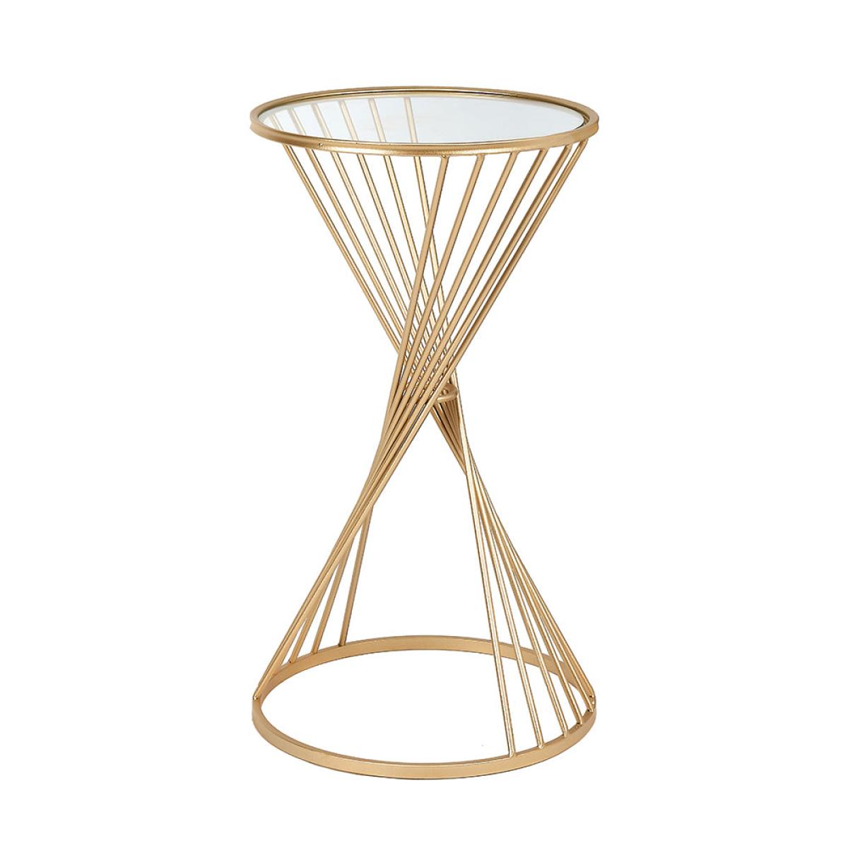 Olivia's Tiffany Large Table in Gold – image 2