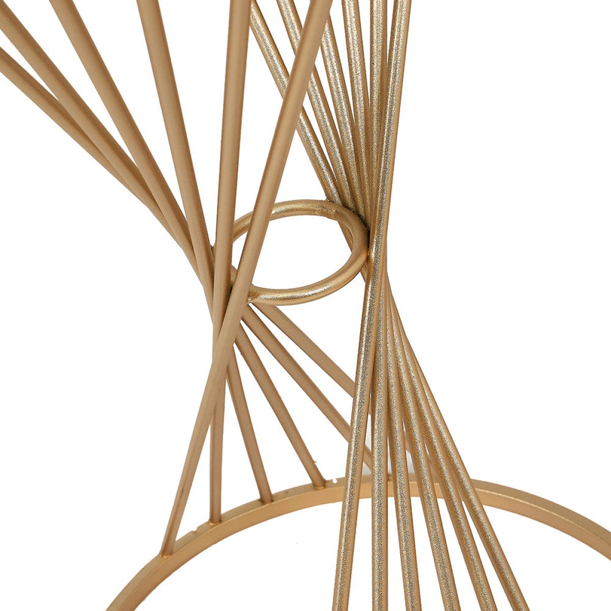 Olivia's Tiffany Large Table in Gold – image 3