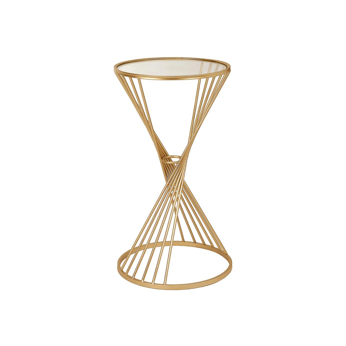 Olivia's Tiffany Large Table in Gold – image 1
