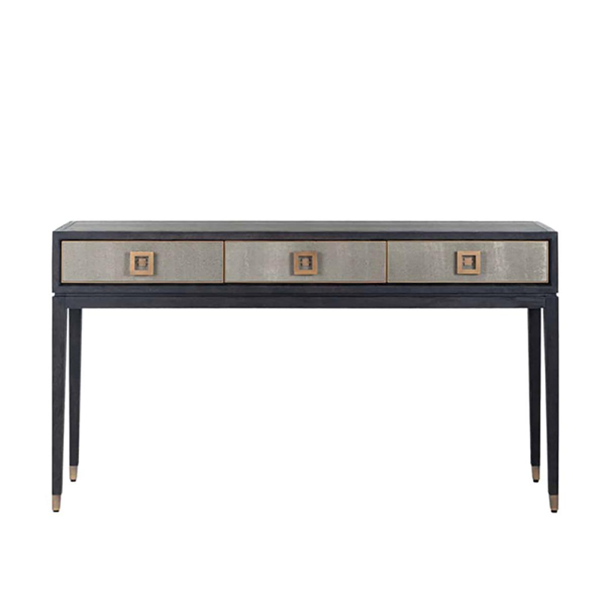 Richmond Bloomingville 3 Drawers Gold Console Table – image 4