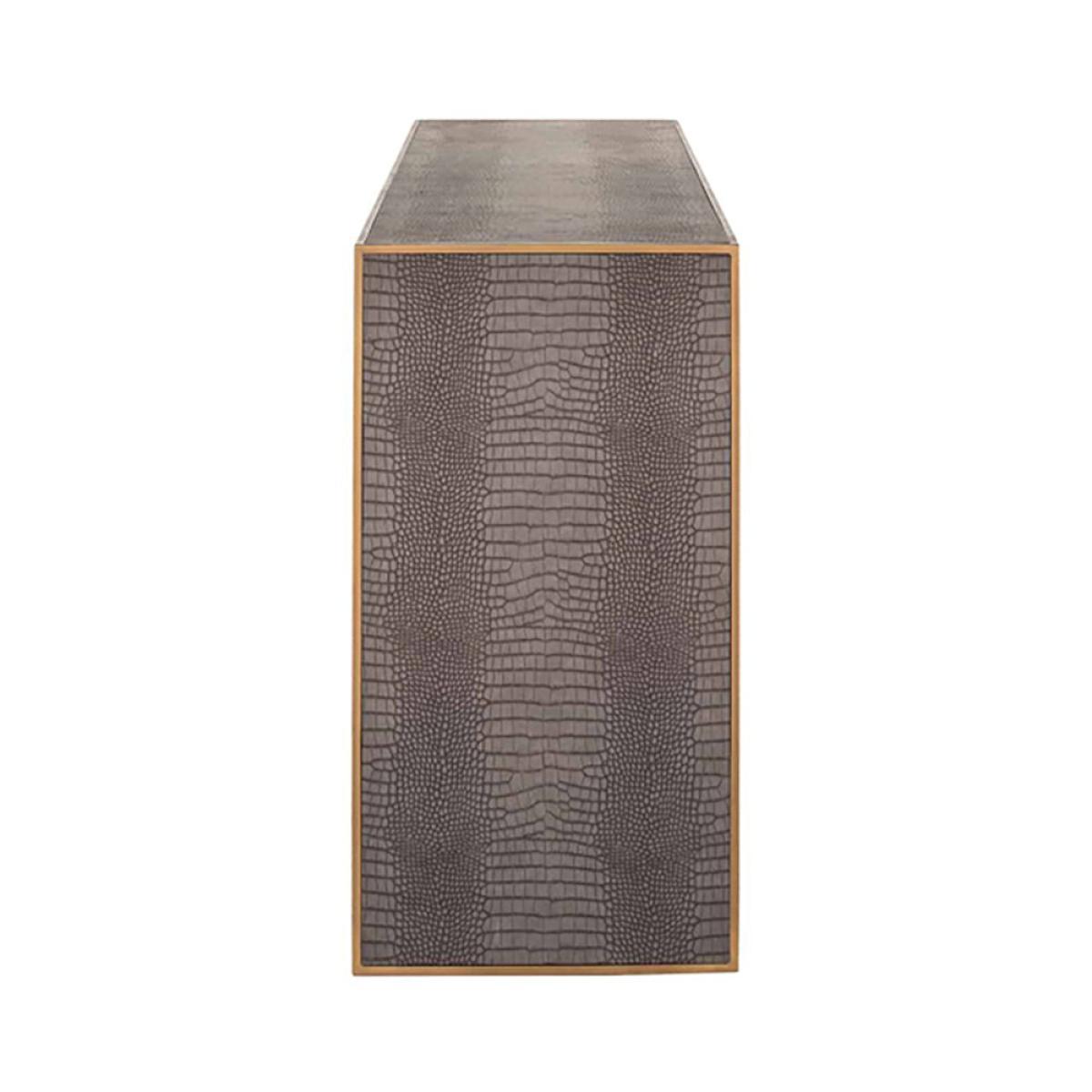 Richmond Classio Brushed Gold Console Table – image 2