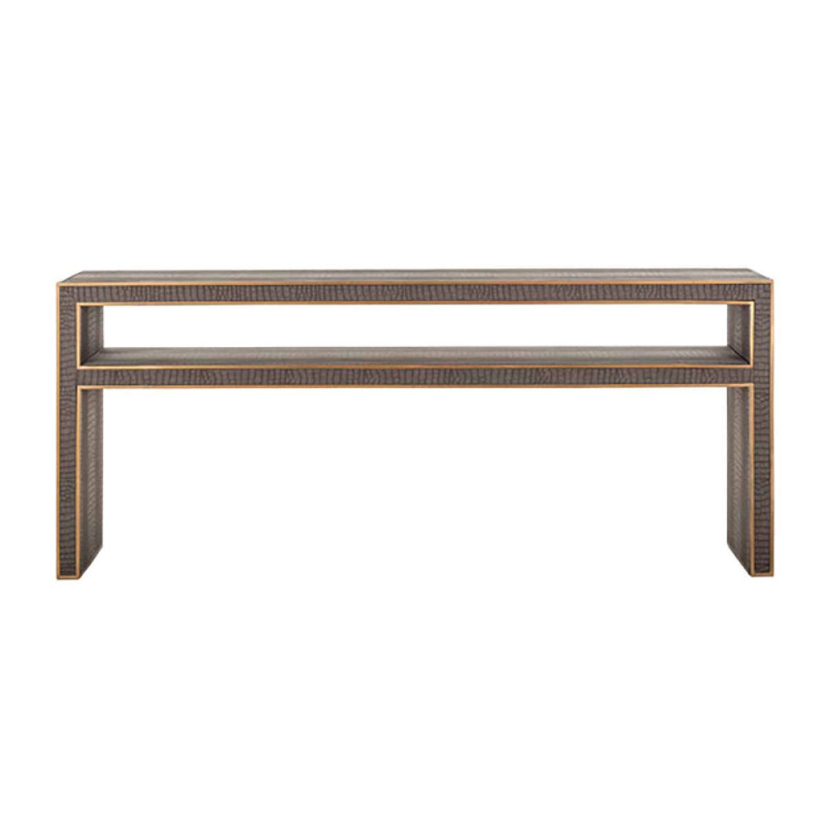 Richmond Classio Brushed Gold Console Table – image 3