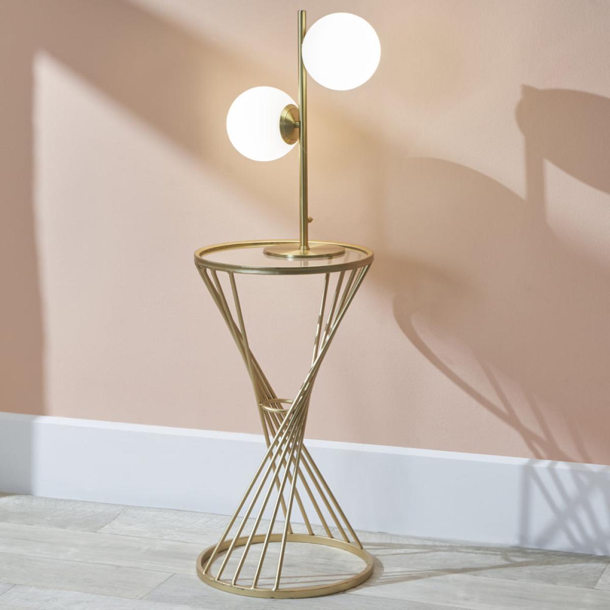 Olivia's Tiffany Small Table in Gold – image 7