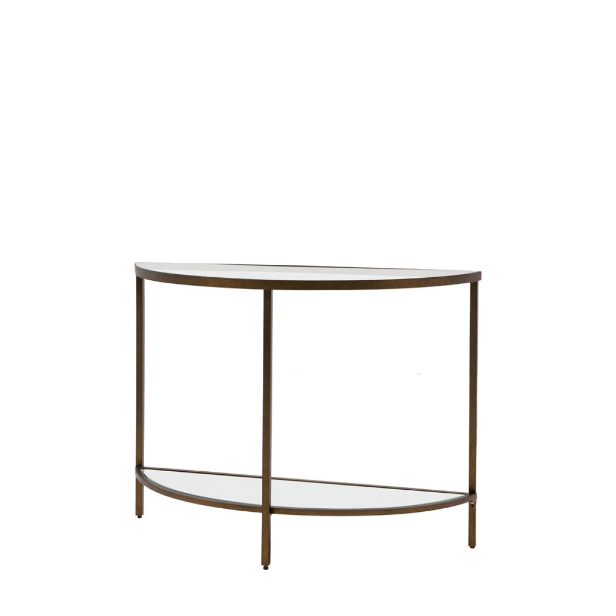 Gallery Interiors Hodson Console Table in Bronze – image 2
