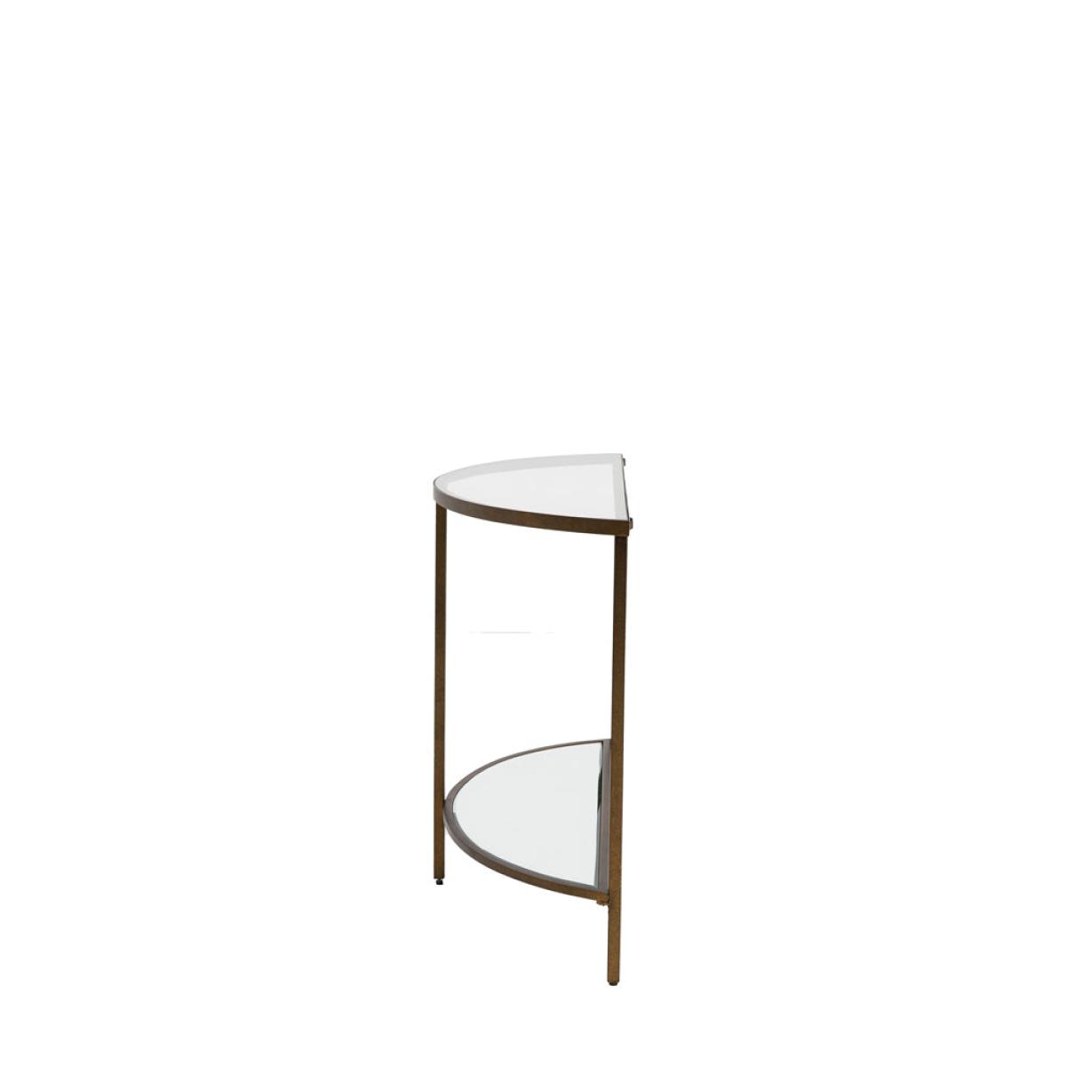 Gallery Interiors Hodson Console Table in Bronze – image 3