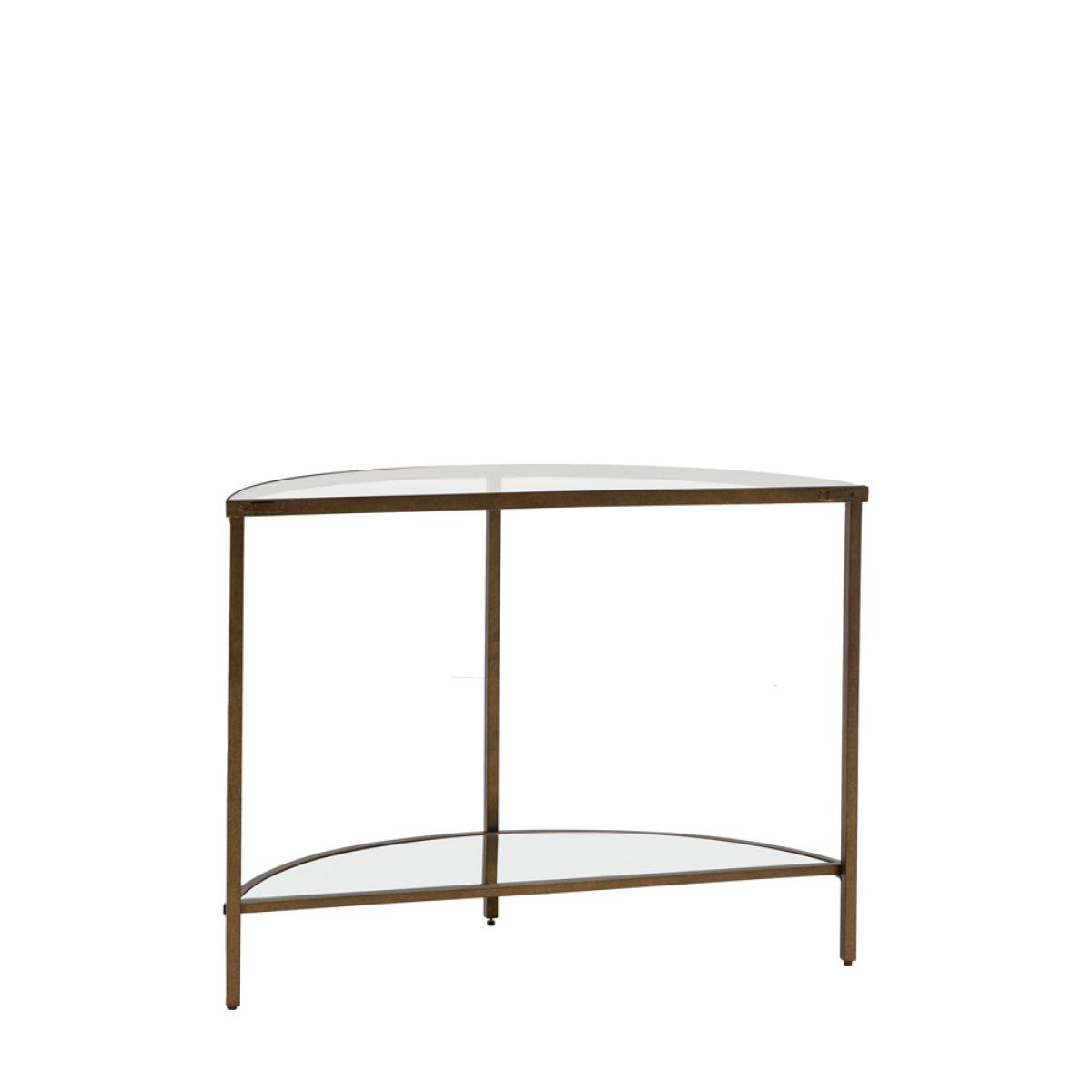 Gallery Interiors Hodson Console Table in Bronze – image 4