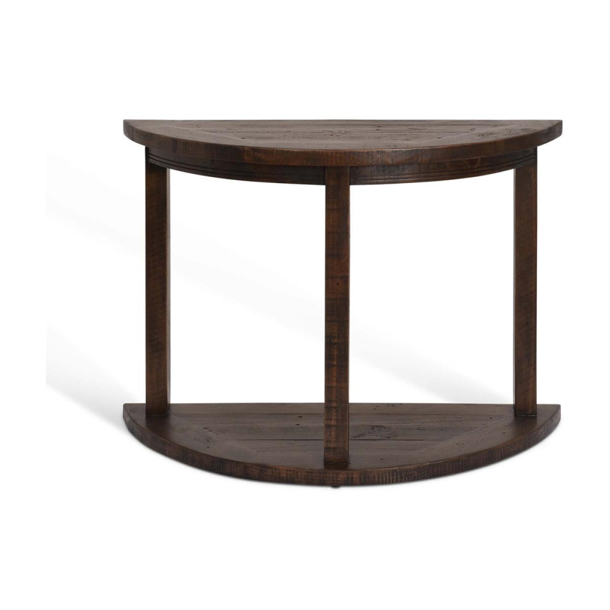 Garden Trading Oxhill Curved Console Table Antique Brown – image 3