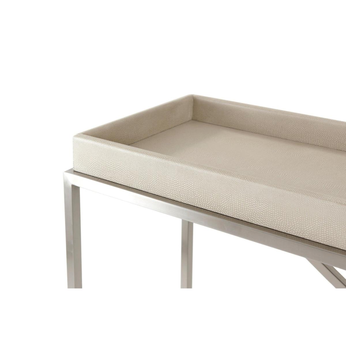 TA Studio Tray Console Table Crazy X in Overcast – image 2