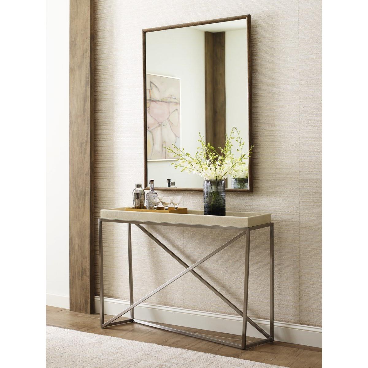 TA Studio Tray Console Table Crazy X in Overcast – image 4