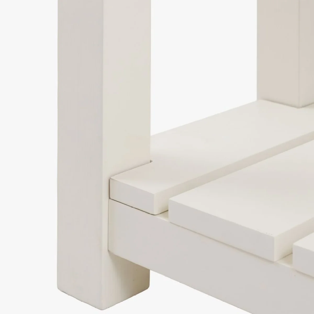 Harvest Console Table in White – image 7