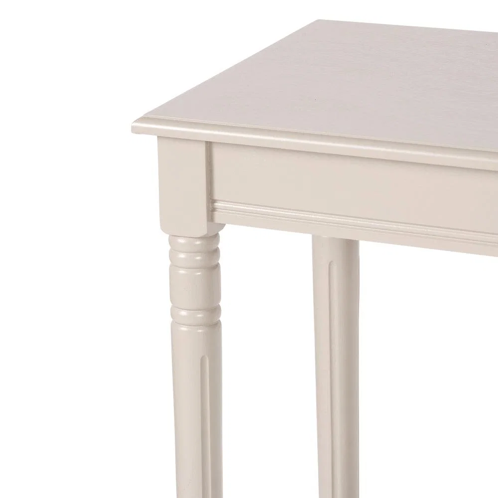 Heritage Putty Wood Console Table – image 10