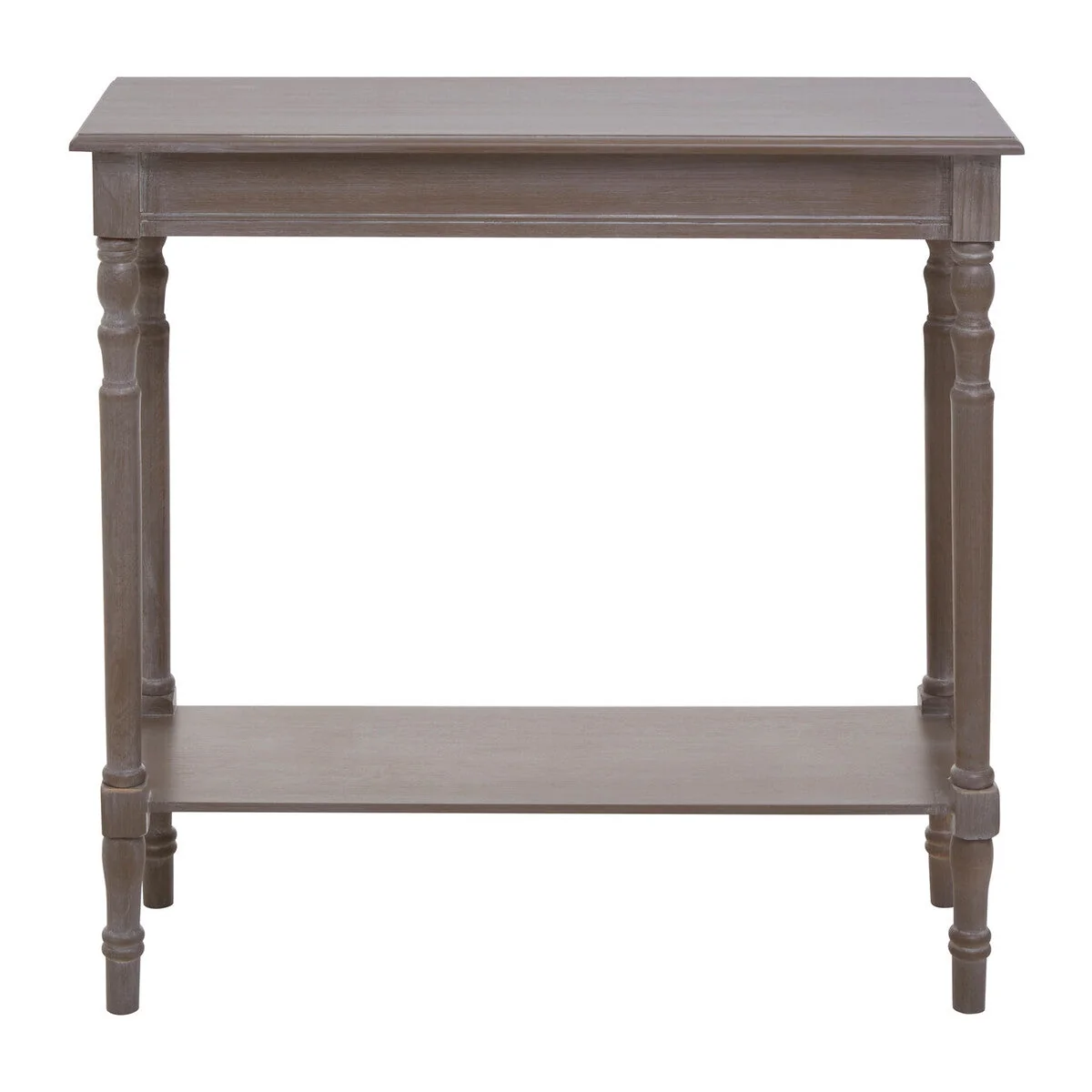 Heritage Natural Wash Wooden Console Table with Lower Shelf – image 2