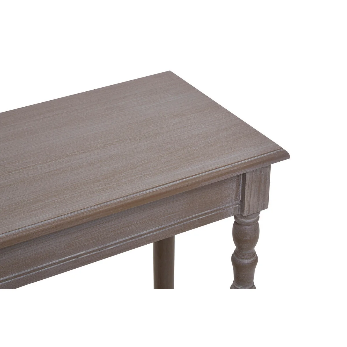 Heritage Natural Wash Wooden Console Table with Lower Shelf – image 5