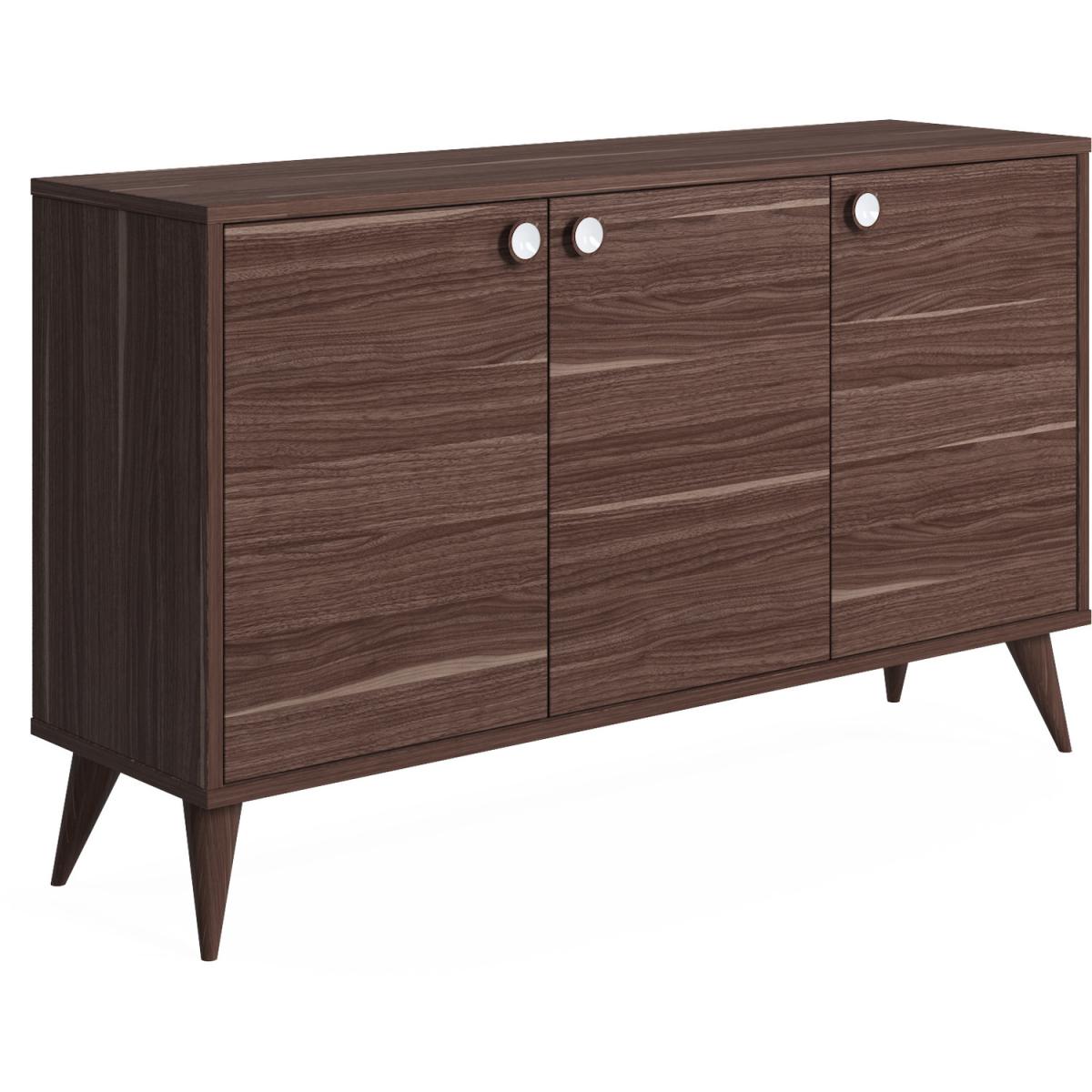 Vega 3 Doors Cabinet Console - Ruumstore - Victoria Walnut – image 2
