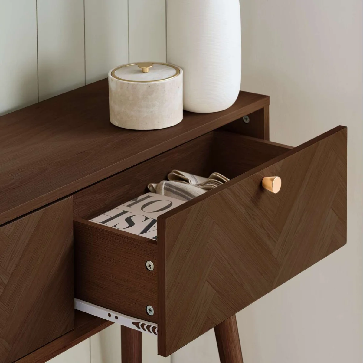 Herringford Console Table - Walnut – image 2