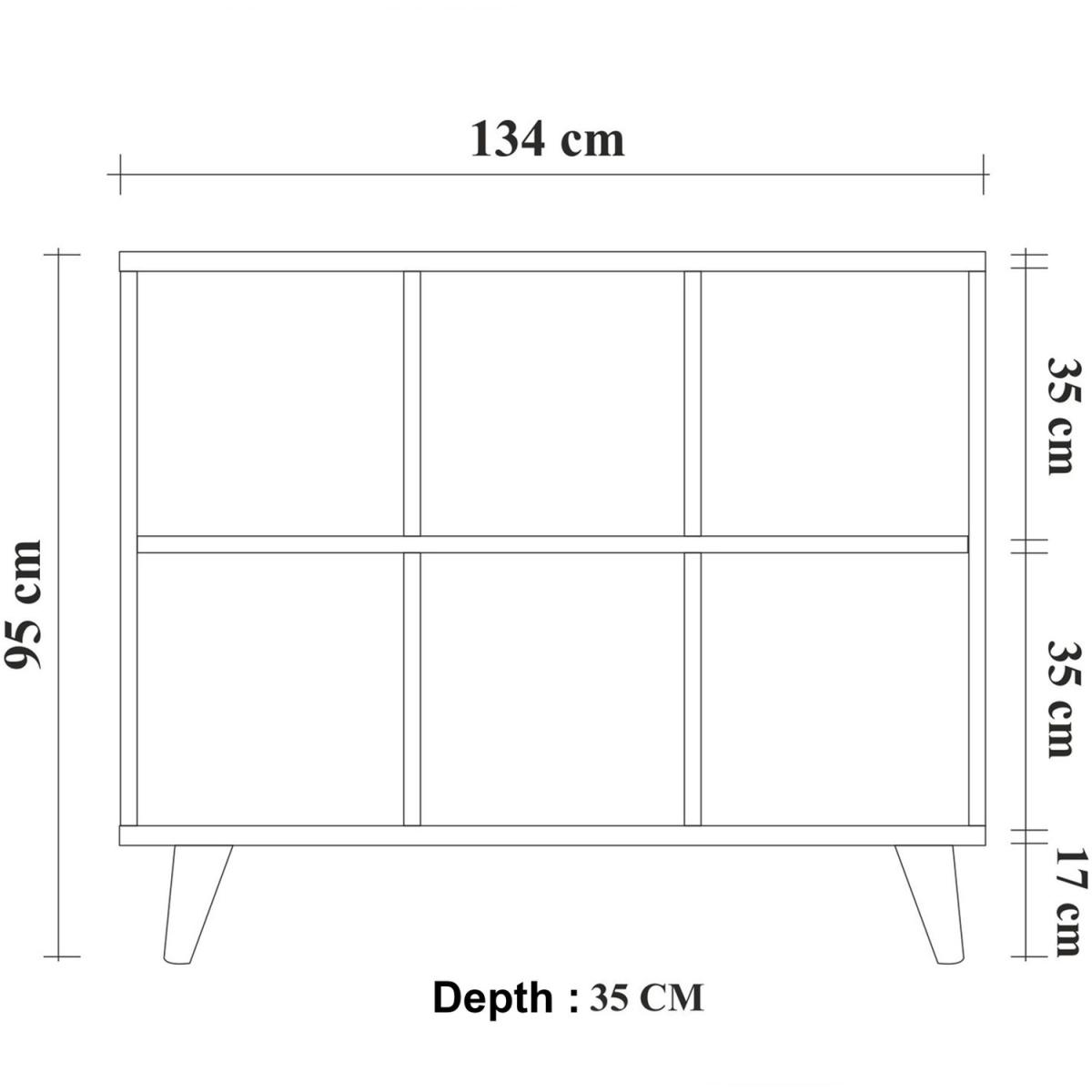 Motto Pine Stare 200 - 134cm Console - Pine – image 5