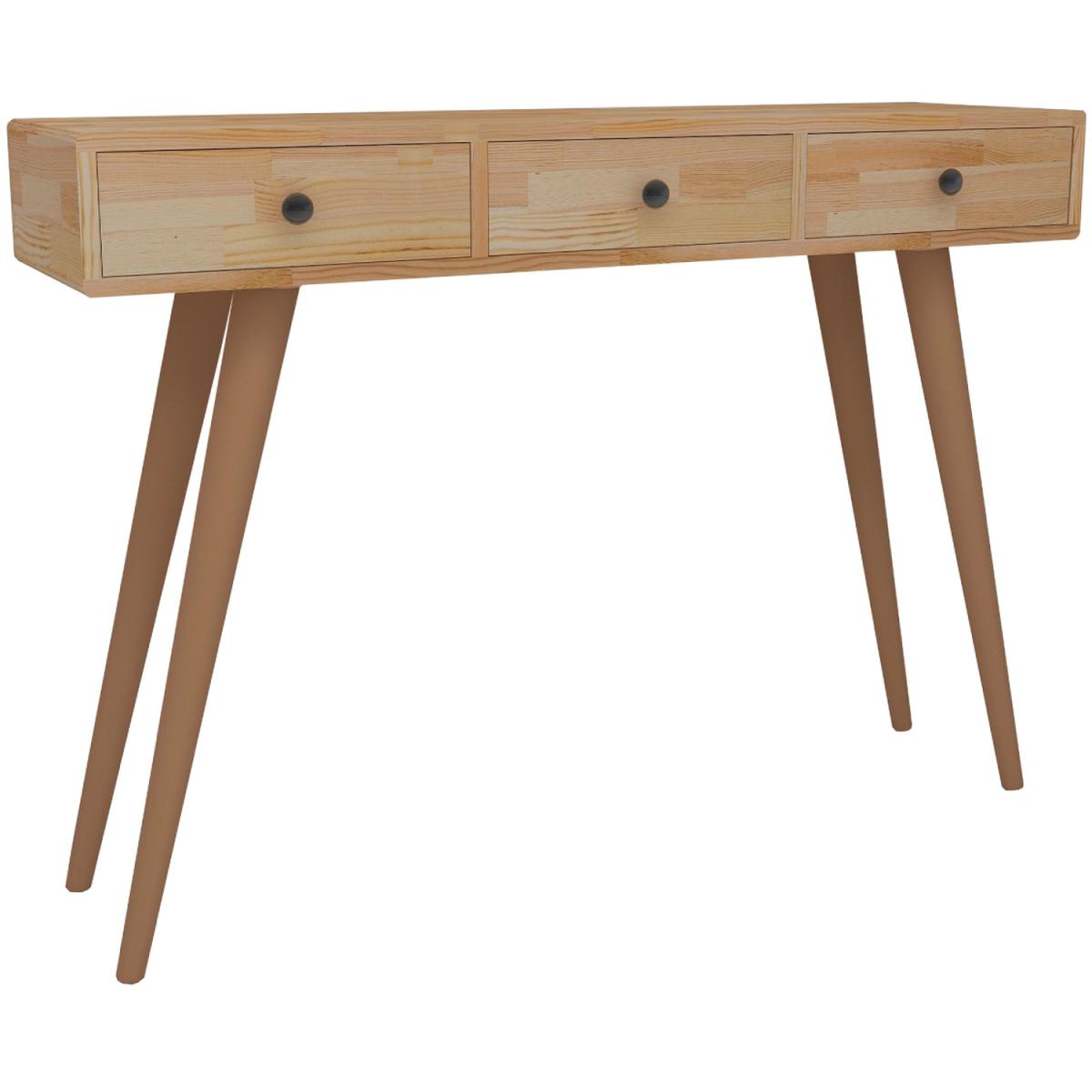 Aurelia Solid Wood Dresser Console Table - Natural – image 10