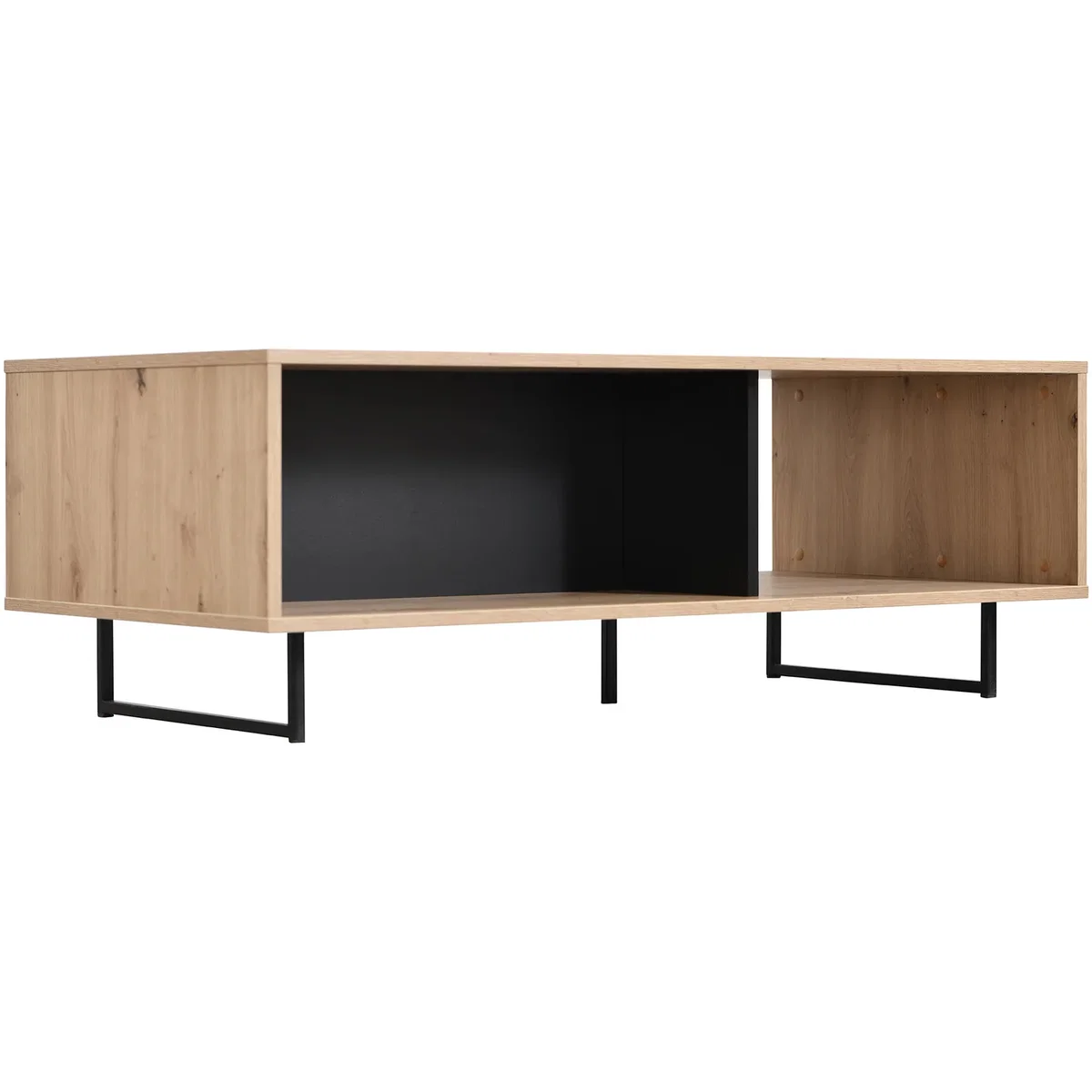 SARDINIA Club table, Artisan Oak/Black - Cashmere – image 2