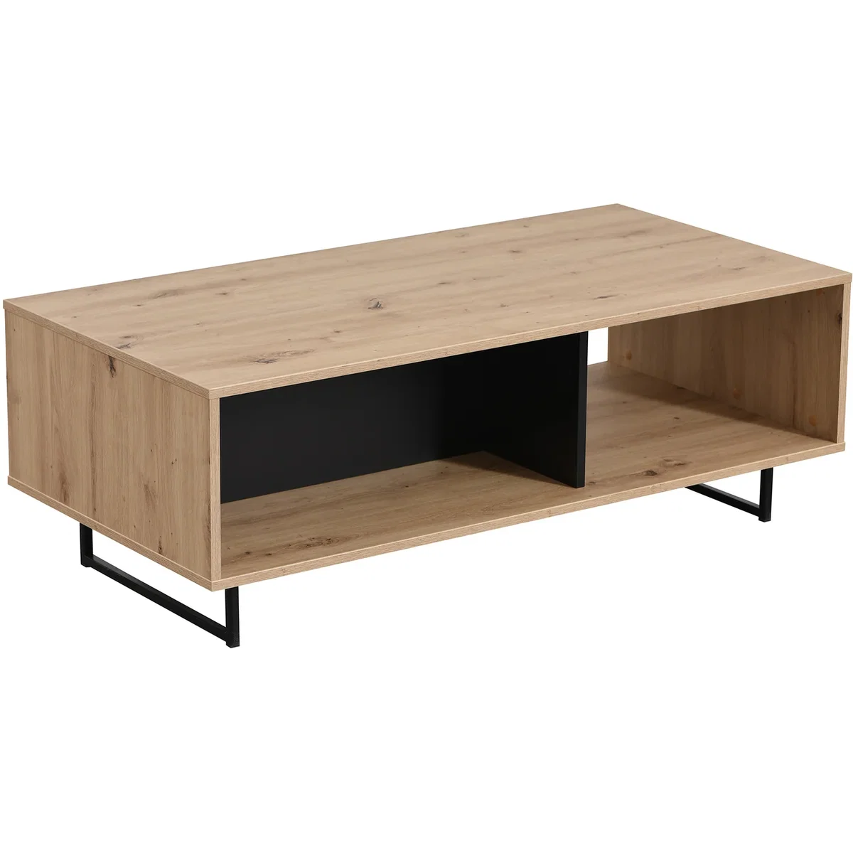 SARDINIA Club table, Artisan Oak/Black - Cashmere – image 3
