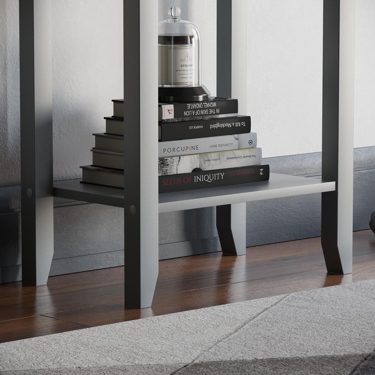 Windsor 1 Drawer Console Table - Grey – image 4
