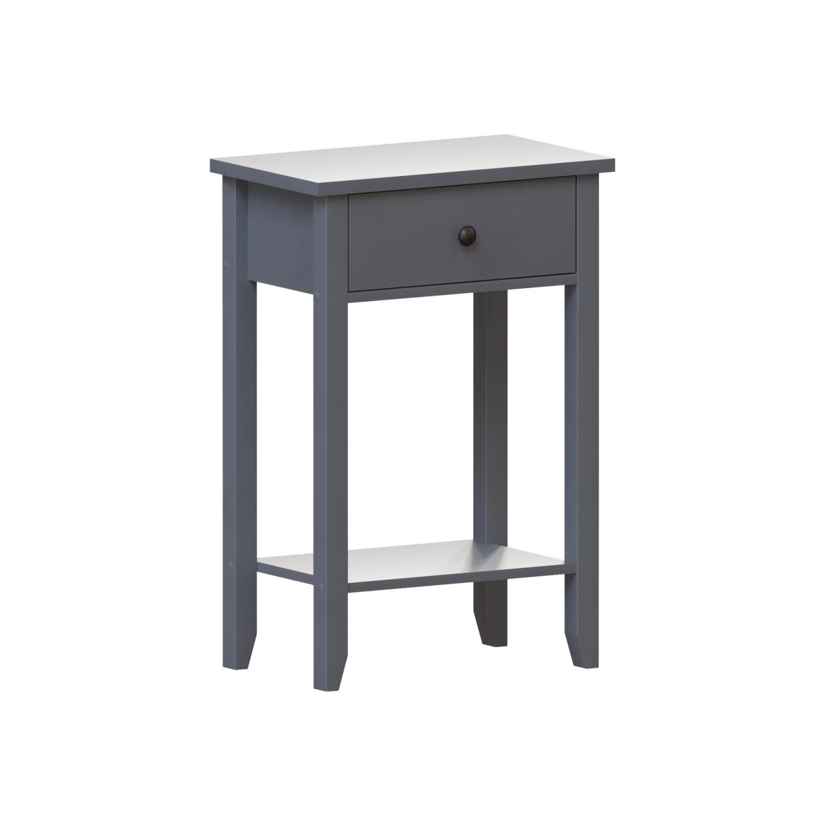 Windsor 1 Drawer Console Table - Grey – image 1