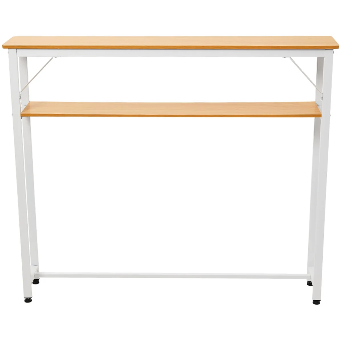 2-Tier Narrow Console Table - Oak – image 3