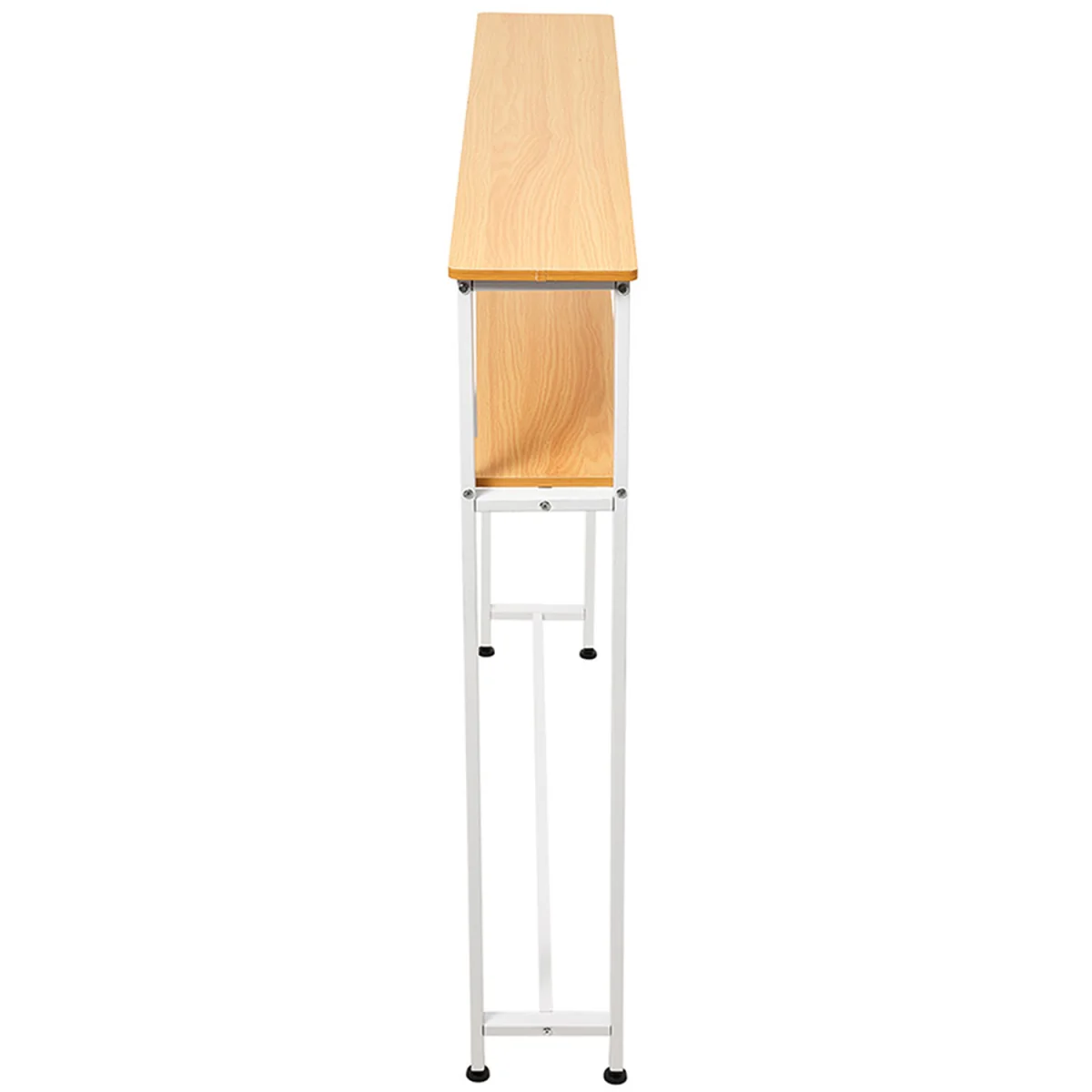 2-Tier Narrow Console Table - Oak – image 6