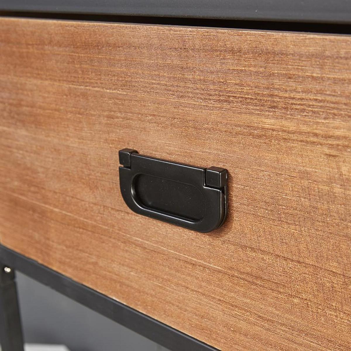 Cayman 2 Drawer Hallway Console Table - Natural – image 3
