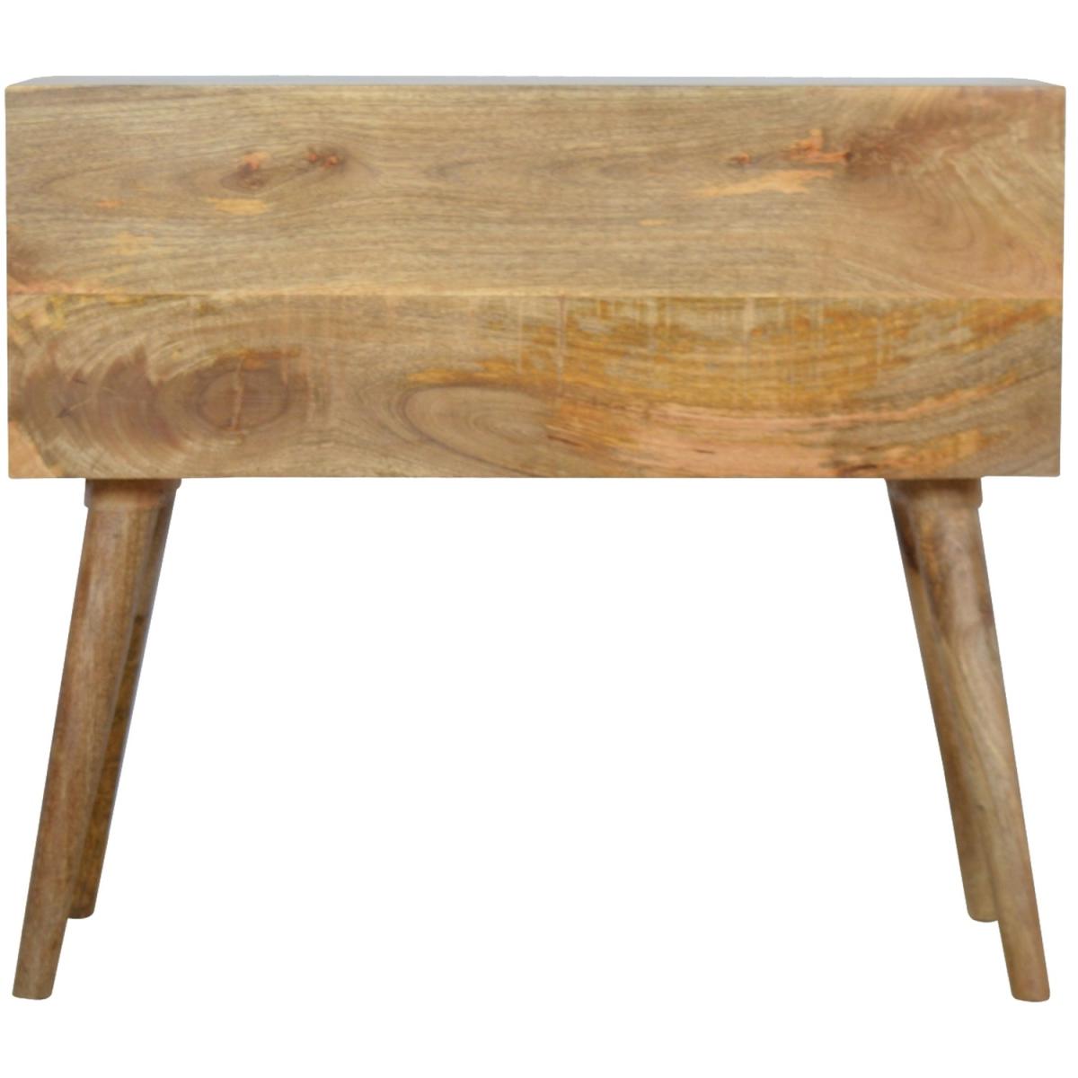 Nordic Style Console Table with 4 Drawers - Oak – image 3