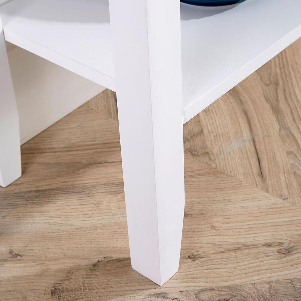 Garda 3 Drawer Hallway Console Table - White – image 8