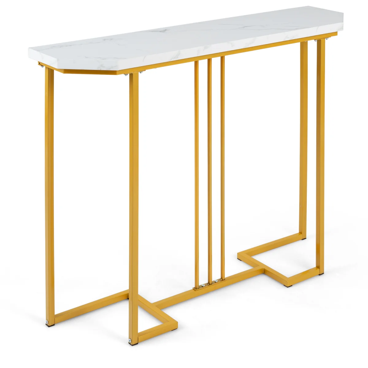 Modern Gold Console Table - Golden – image 8