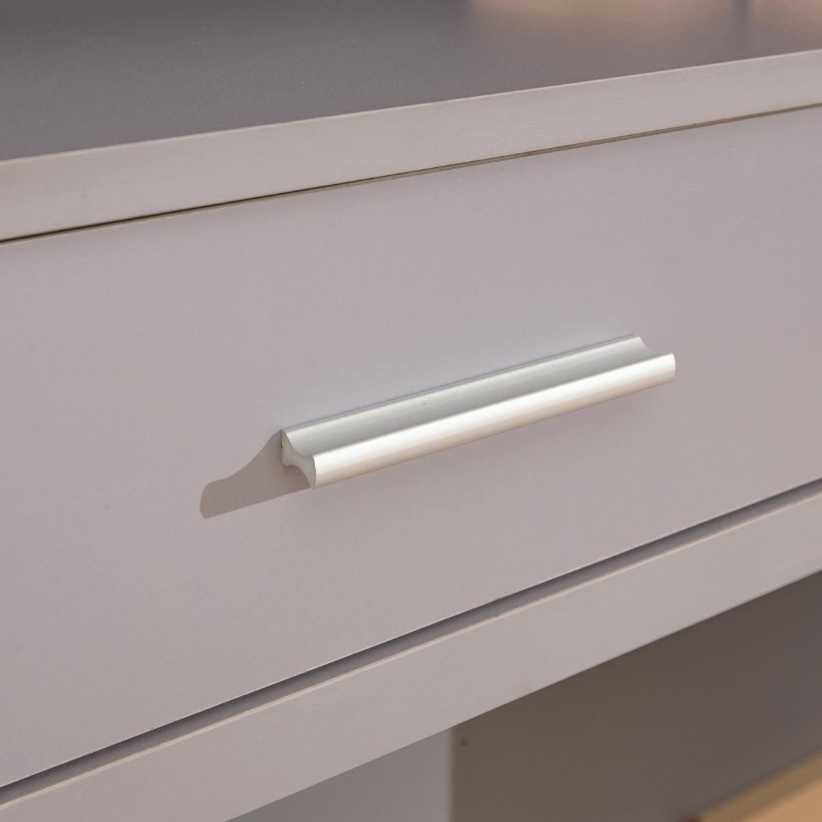 Regis Extending Console Desk - Grey – image 4
