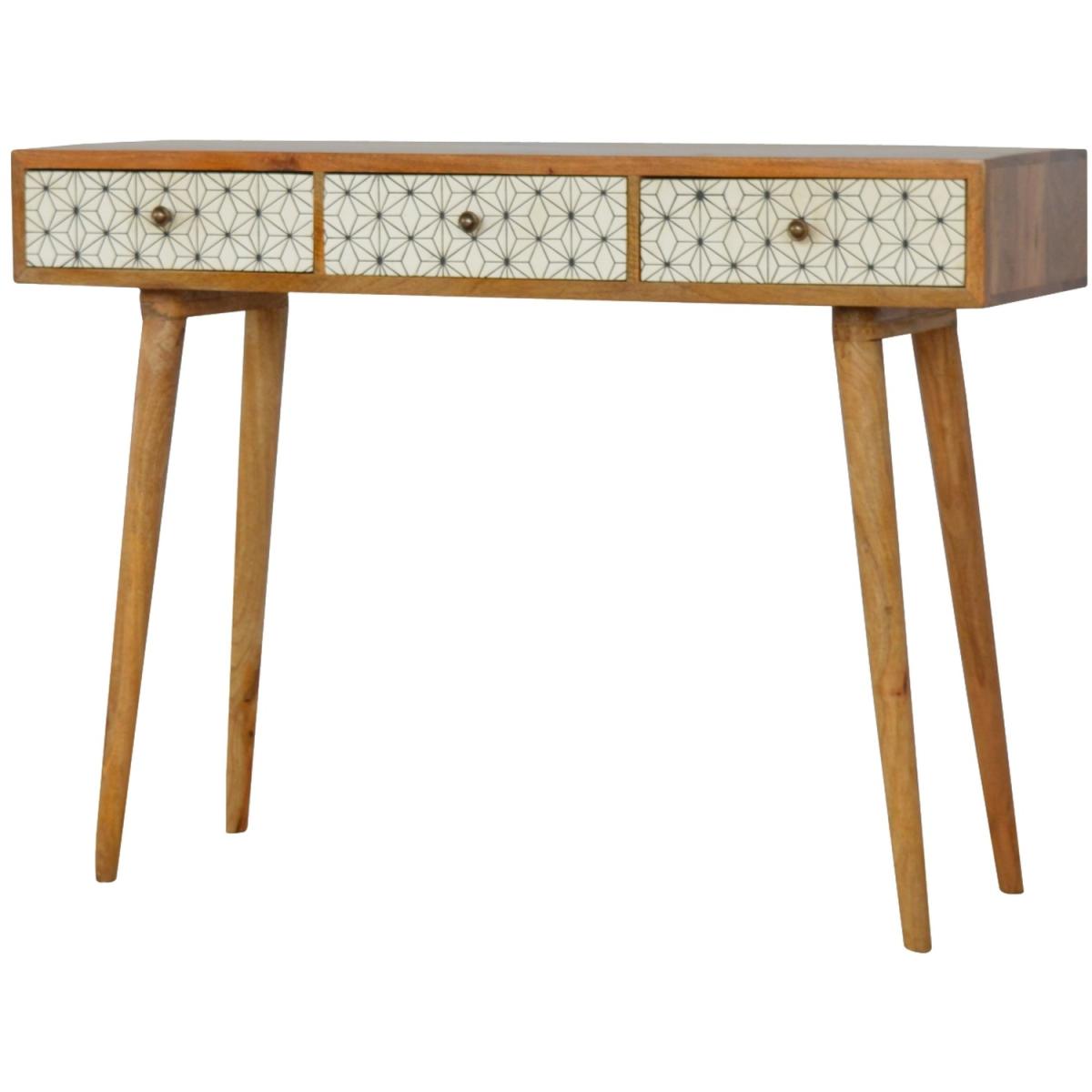 Modern Hand Crafted Prima Console Table - Brown – image 2