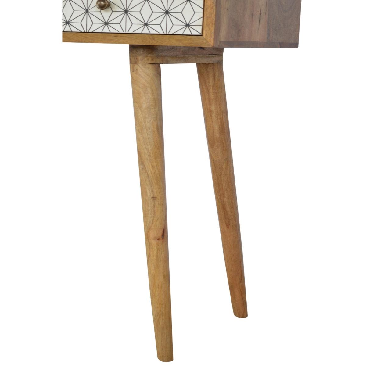 Modern Hand Crafted Prima Console Table - Brown – image 5
