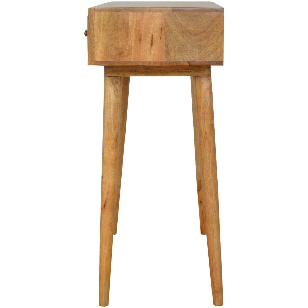 Modern Hand Crafted Prima Console Table - Brown – image 6