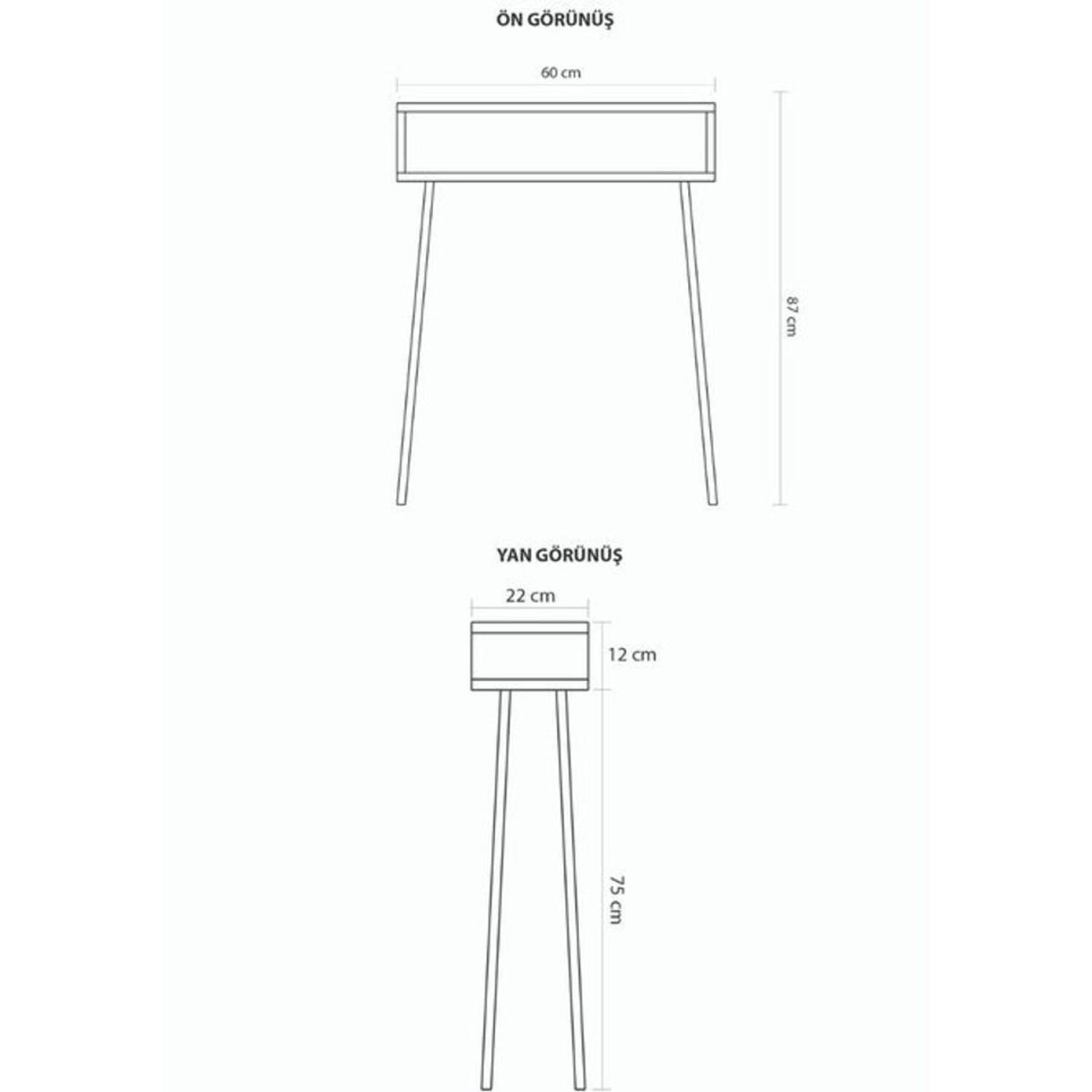 Moca Console Table - White – image 3