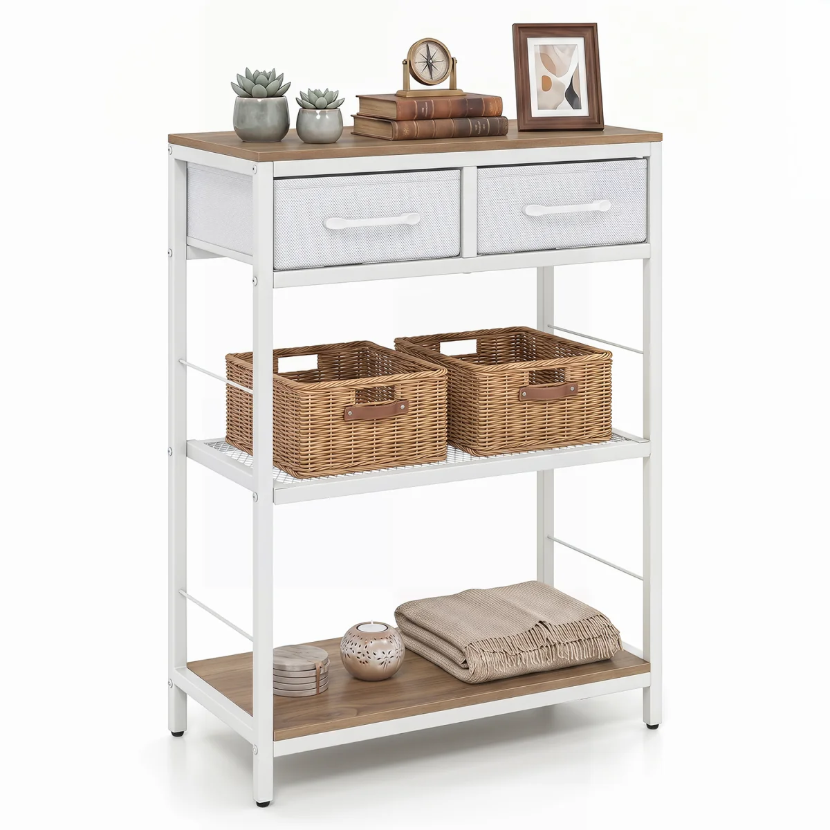 Narrow Console Table - Natural – image 8