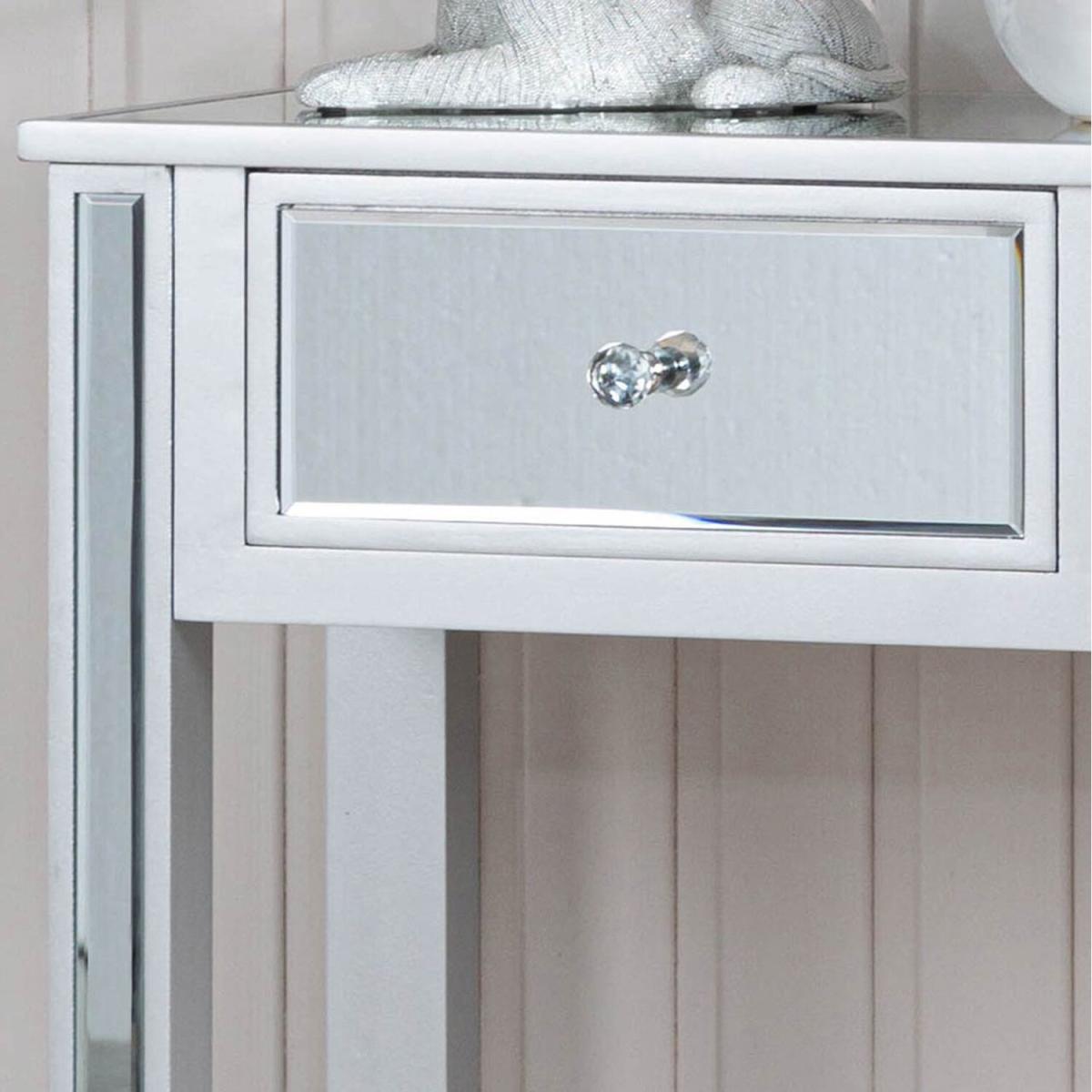 Value Vista Silver Trim Console Table - Silver – image 3
