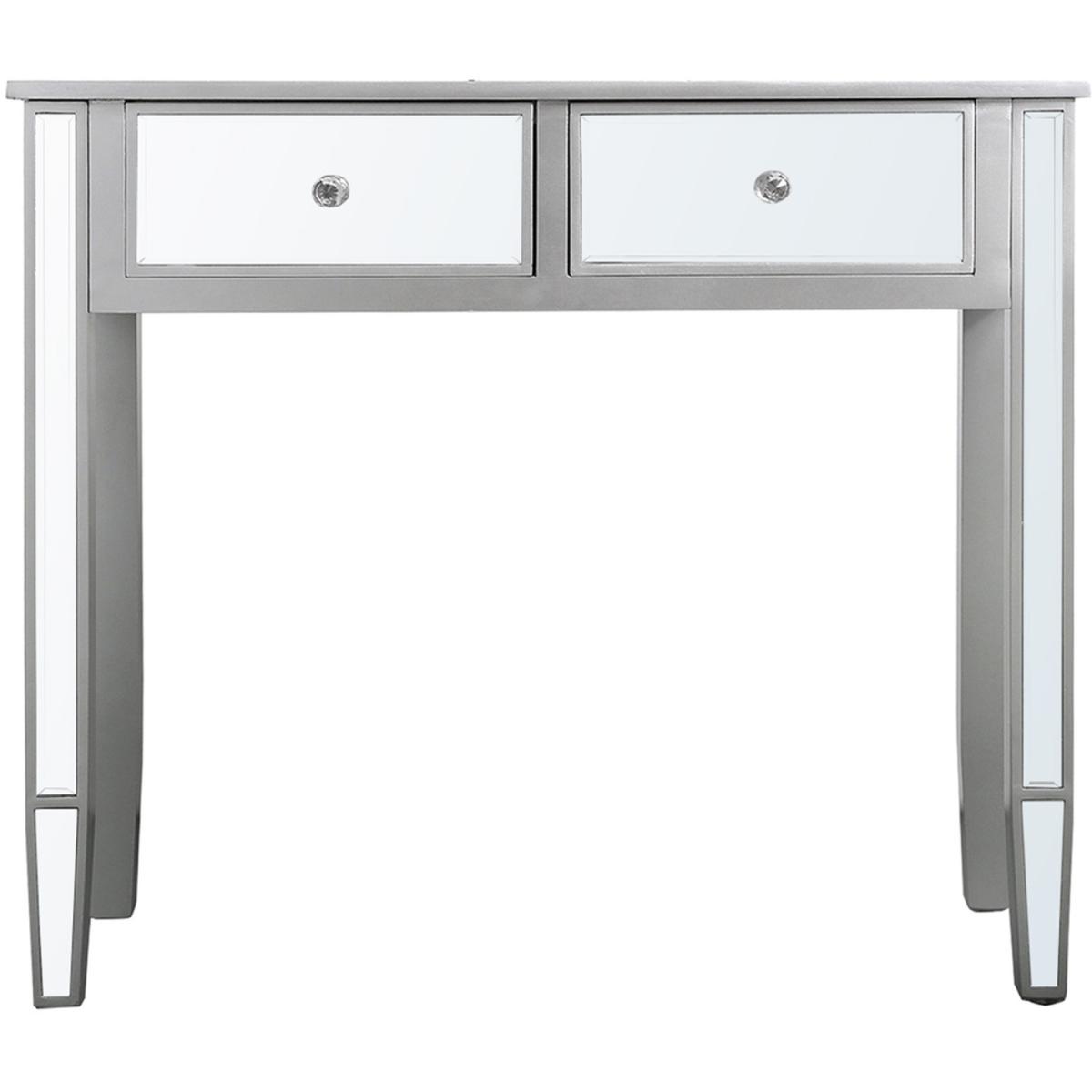 Value Vista Silver Trim Console Table - Silver – image 5