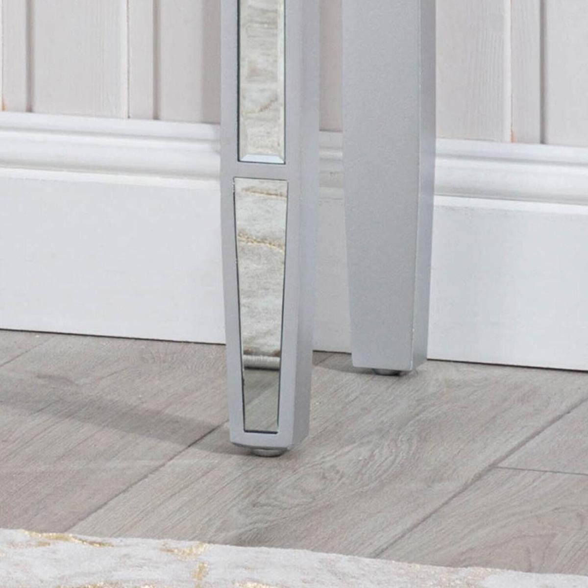 Value Vista Silver Trim Console Table - Silver – image 6