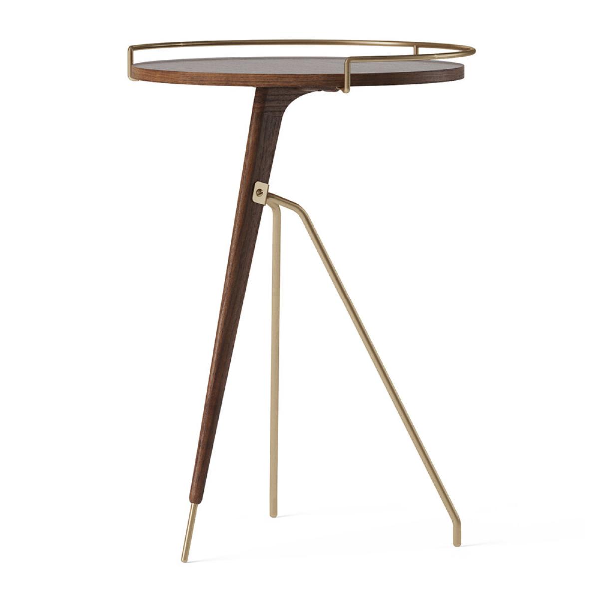 MENU - Umanoff Side Table - Walnut/Brushed Brass – image 3