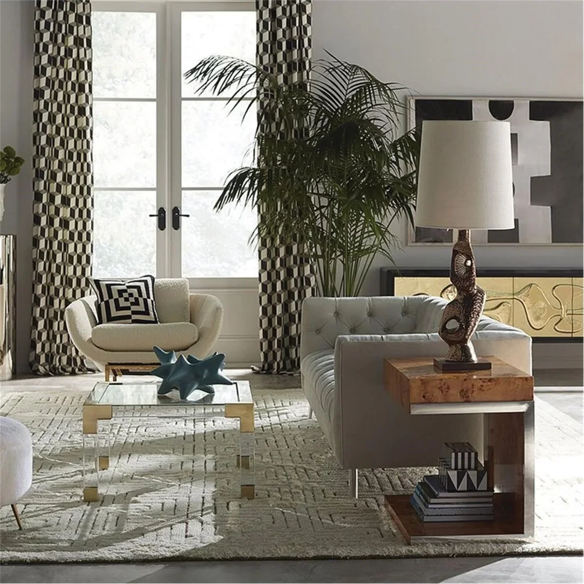 JonathanAdler Bond Cantilevered Side Table – image 2