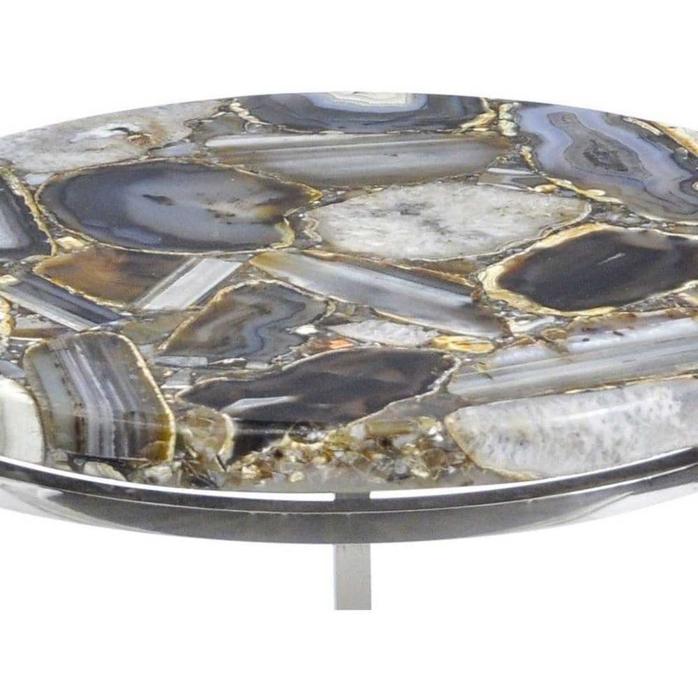 Meso Agate Round Side Table – image 2