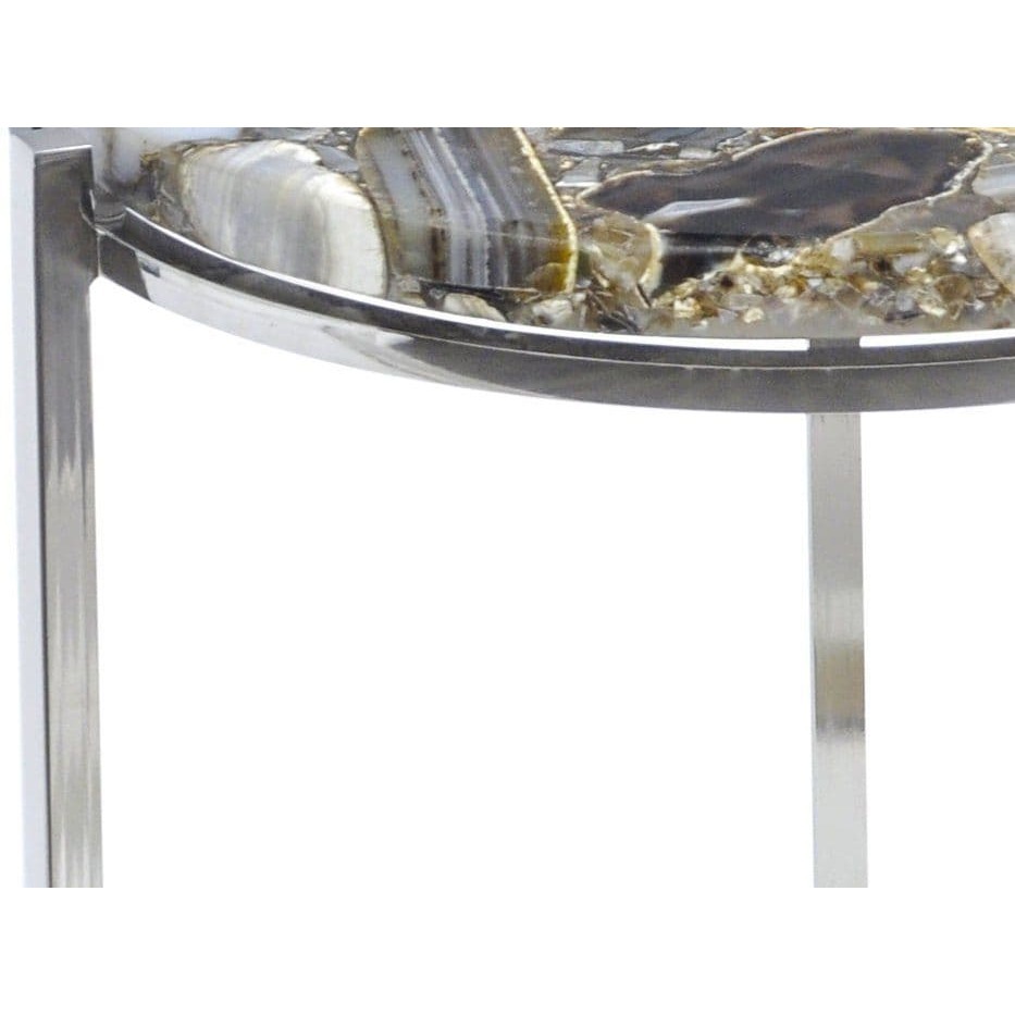 Meso Agate Round Side Table – image 3