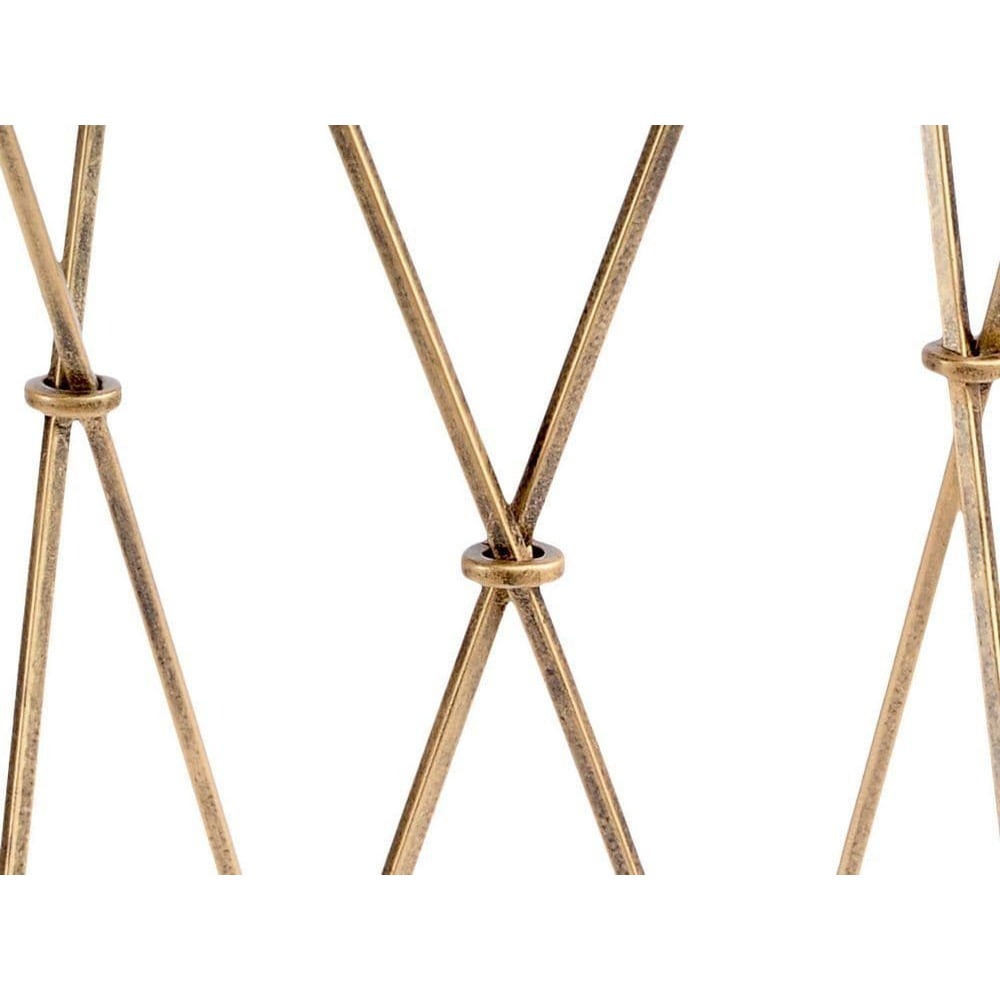 Conti Gold and Smoked Glass Side Table – image 3
