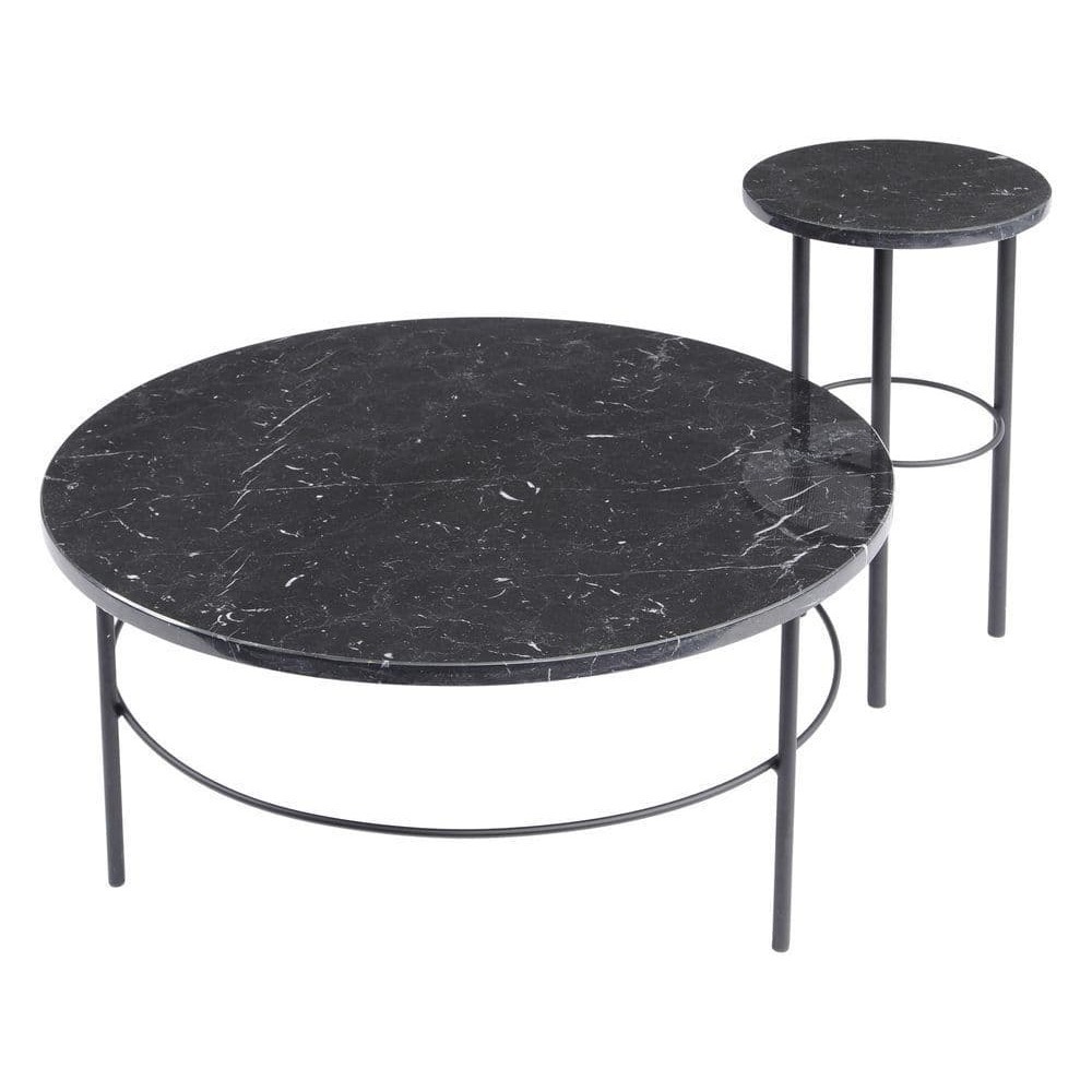 Marquina Black Marble Side Table – image 4