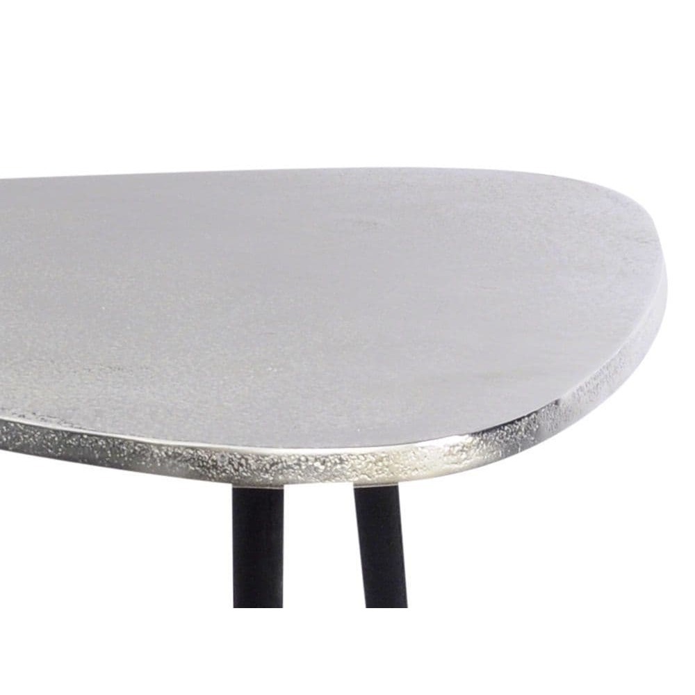 Flack Silver Metal Side Tables - Set Of 2 – image 3