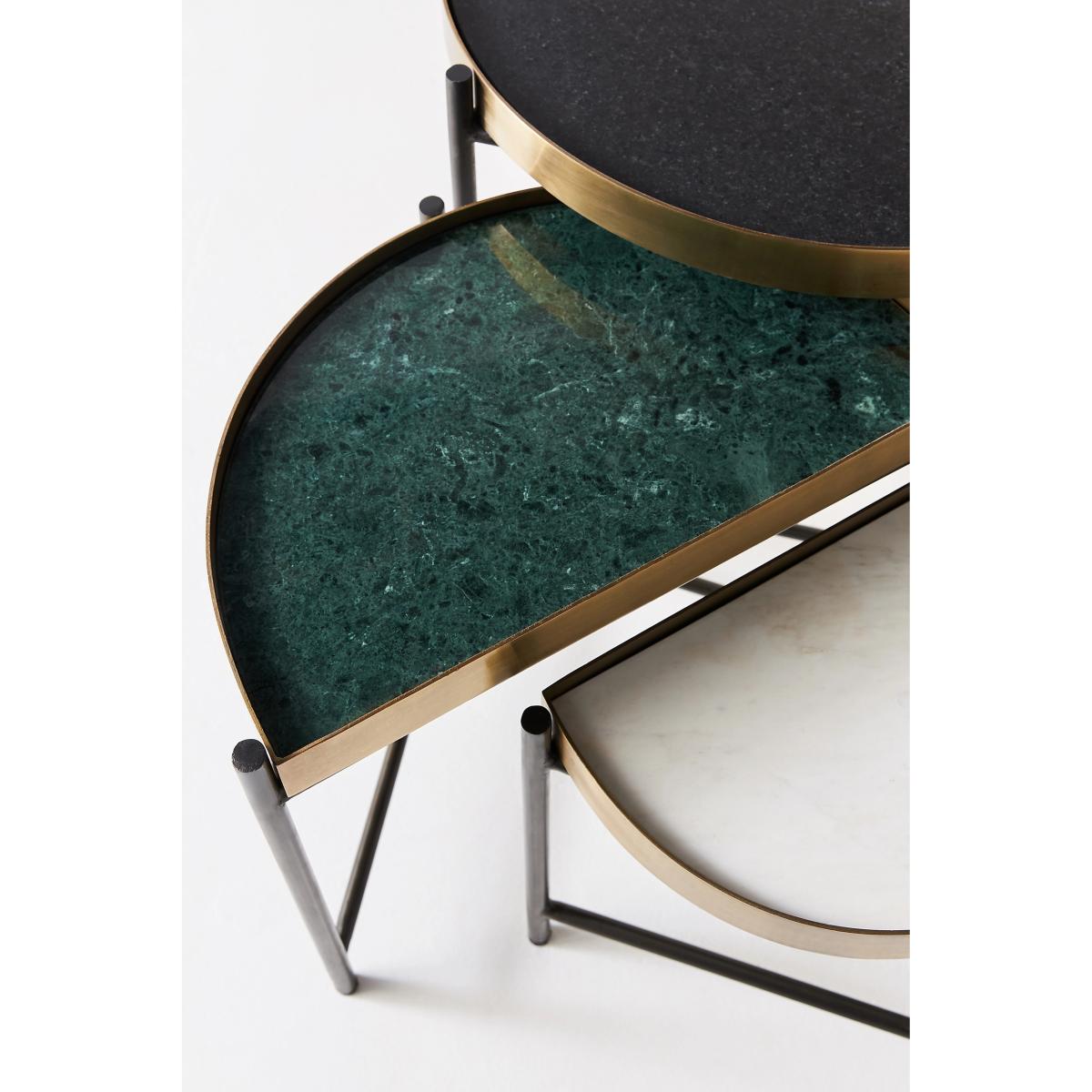 Danika Marble Nesting Table Set – image 4