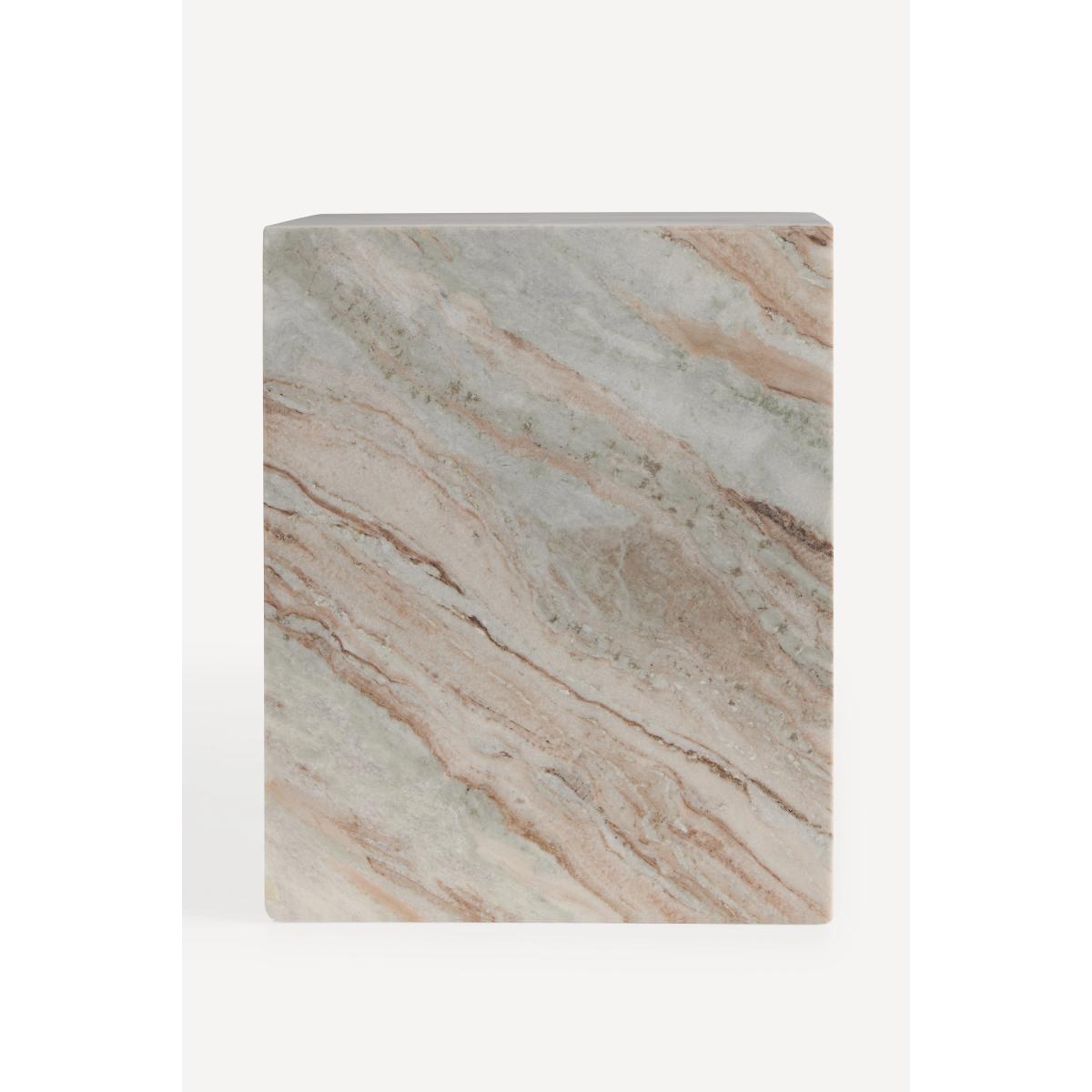 Gia Marble Open Side Table – image 3