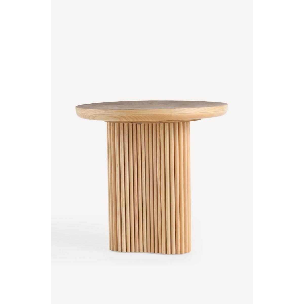 Scout Burl Wood Small Side Table – image 3